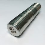 bon prix usinage cnc fait sur commande tige filetée intérieurement