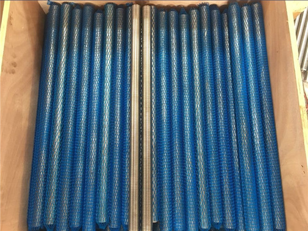 Fixation en acier inoxydable s32760 (zeron100, en1.4501) tige entièrement filetée